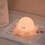 Cute Animal Silicone Night Light Patting Light, Rabbit Panda Octopus Robin Bird - for Room Decor, Gifts for Boys Girls Baby