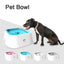 Dog Bowl Floating Bowl Water Drinker Not Wet Mouth Splash Water Cats Dogs Bowl Anti-Overflow Water Dispenser Portable Pet Bowl