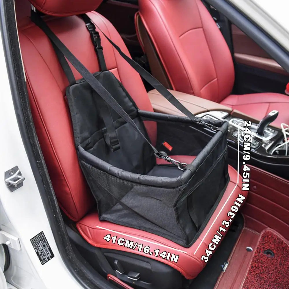 Pet Car Cushion Breathable Dog Seatbelt Car Seat 2 Small Dogs Dog Car Back Seats Travel Bed Dog Seat Comfortable And Safe For