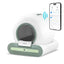 Extra Large One-Click Automatic Smart Cat Litter Box Durable PP Plastic with Fresh Air Poop Scoop Fully Automatic Cat Toilet