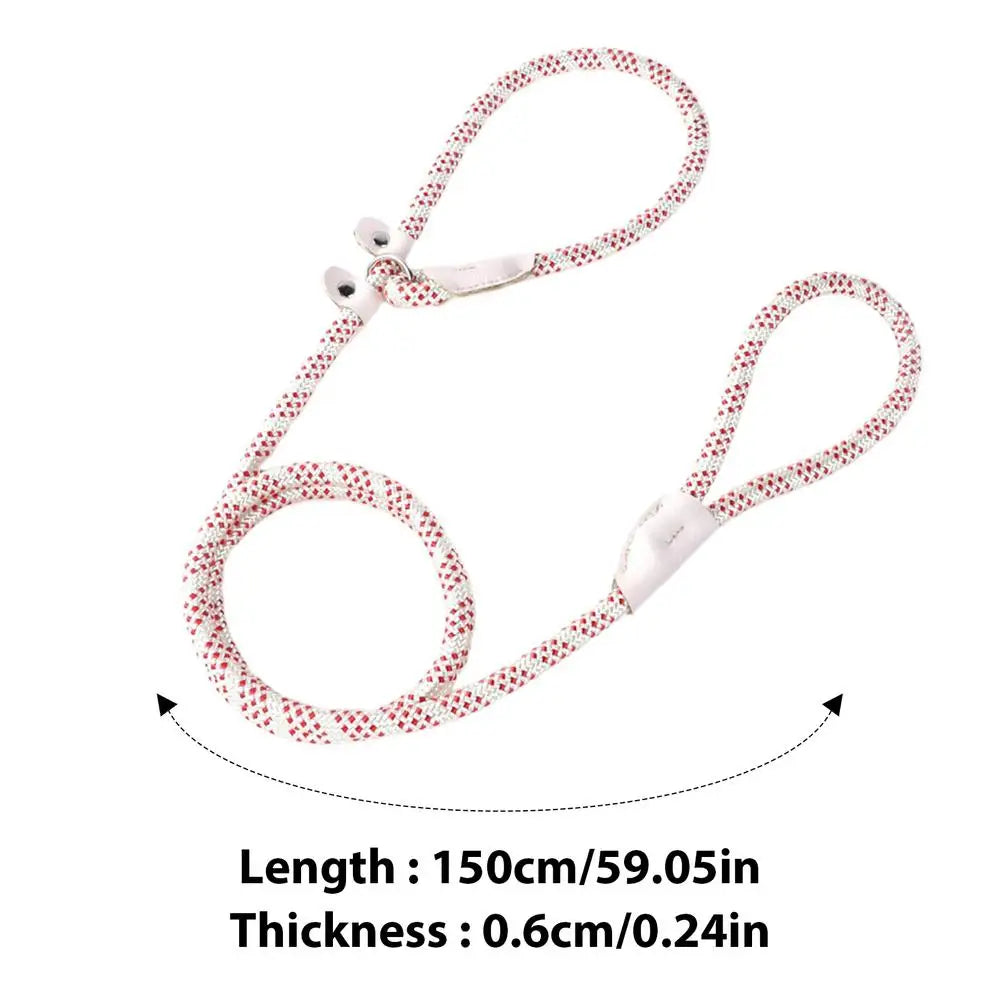 Dog Leashes Nylon Pet Leashes Heavy Duty Rope Leashes Mountain Climbing Rope Dog Leashes For Any Pets Playing Camping Beach Lake