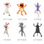 3D Animal Bookmark Original PVC Creative Text Create Cute Funny Cat Stationery