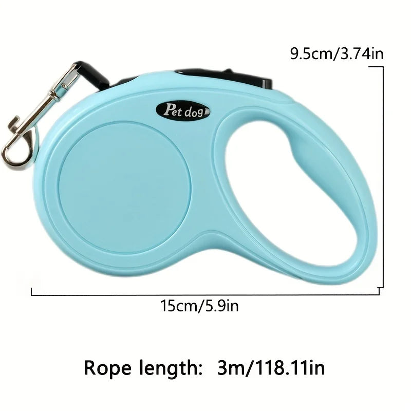 Dog Leash Automatic Retractable Pet Nylon Traction Rope Dog Accessories Puppy Harness Tangle-Free Pet Preduct