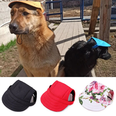 Pet Dog Hat Accessories Dogs Baseball Cap Sport Puppy Grooming Dress Up Hat Pet Dog Outdoor Hat Headwear Casual Cat Dog with Hat