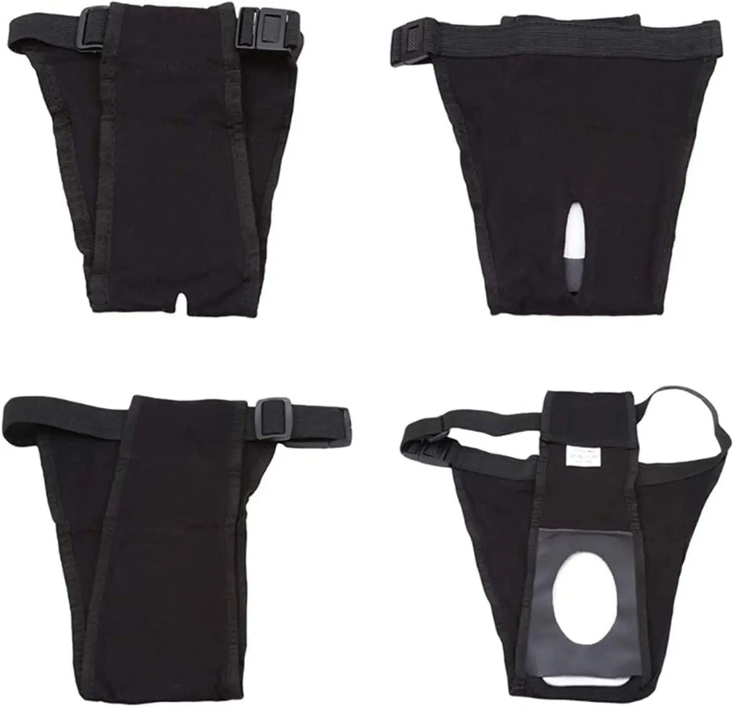 Female Dog Panties Adjustable Pet in Heat Menstrual Sanitary Physiological Pants Reusable Diapers for Small Medium Large Dogs