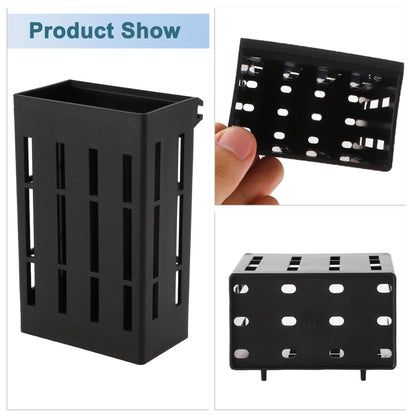 UXCELL Fish Tank Water Plant Holder Aquarium Plant Holder Aquatic Plant Cups Emersed Plastic Pot with Hooks Suction Cups