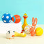 Dog Squeaky Rubber Toys Dog Latex Chew Toy Puppy Sound Toy Animal Bite Resistant Train Dog Supplies for Small Medium Large Dog