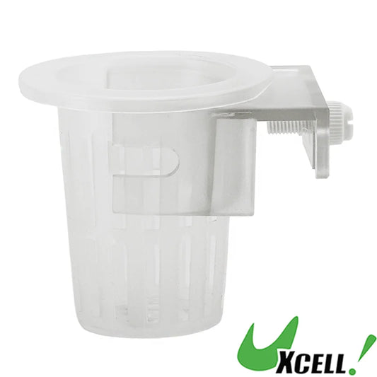 UXCELL Aquarium Plant Holder Fish Tank Accessories Decorations Plants Pot Clear Plant Holder Aquatic Plant Pot for Fish Tank