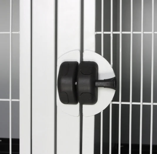 KA-505D Hot Sale Stainless Steel Pet-Showing Dog Cat Cage for Veterinary Powder coating high quality pet kennel