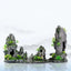 Resin Aquarium Rockery Mountain Decoration Artificial View Rock Cave Stone Tree Fish Tank Ornament Pet Supplies Home Decor New