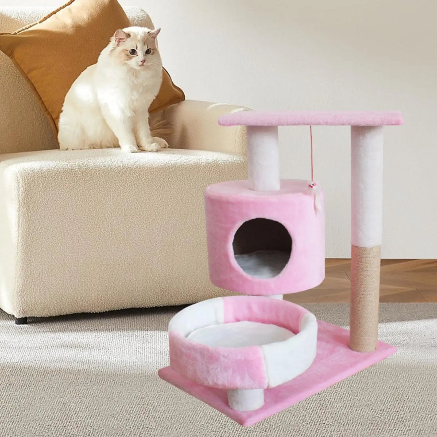 Cat Tree, Multi Level , Cat Climb Tower with Scratching Posts, Cat Activity Center for Activity Center Exercise