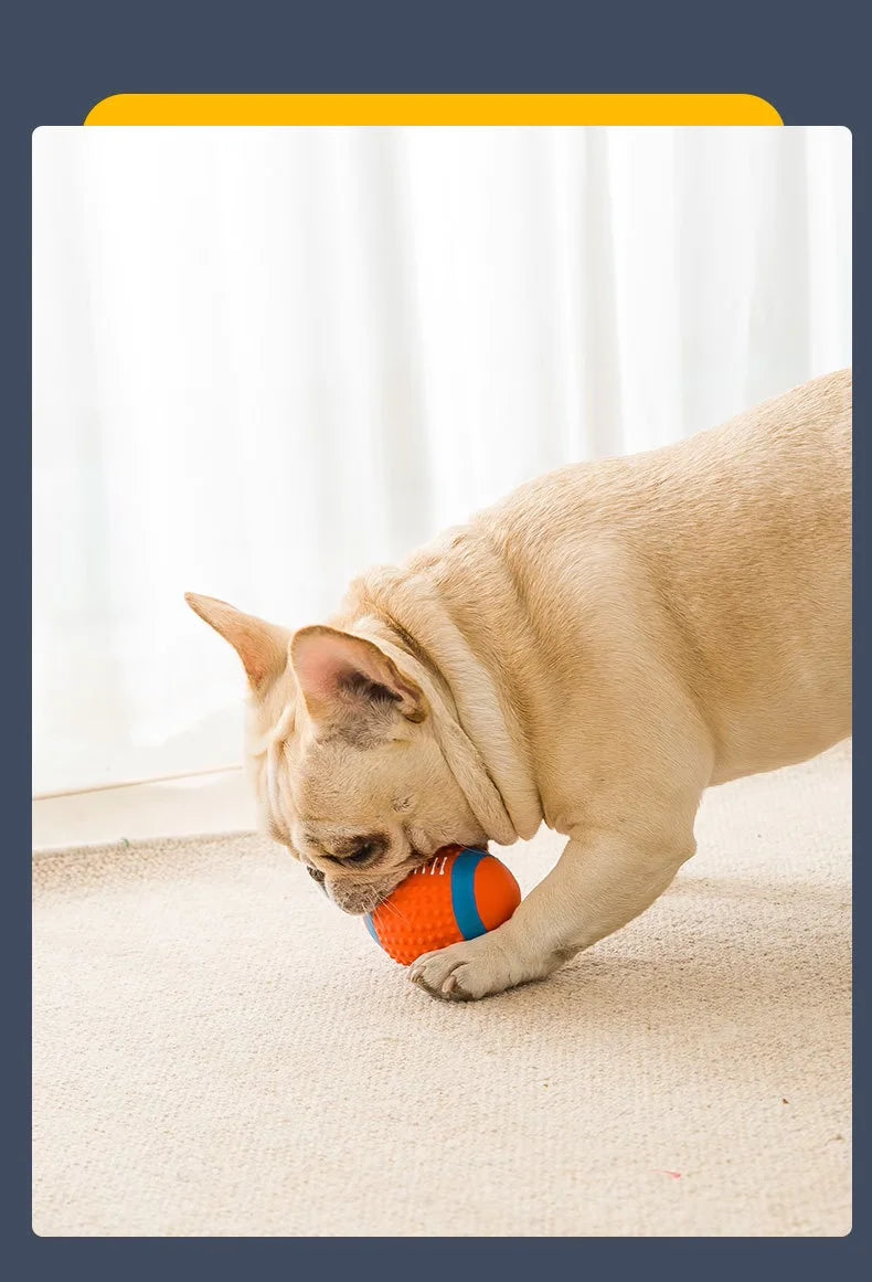 Dog Toy, Bite-Resistant, Molar-Resistant, Sounding Ball, Boredom Relief Artifact, Puppy, Corgi, Puppy, Golden Retriever, Large Dog Pet Supplies