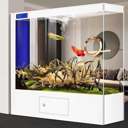 Wholesale Silent Large Glass Fish Tank Made To Order Big Size Water Purifying Aquarium Tank