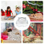 Small Animal Habitat Transparent Hamster Bed With Larger Capacity Wrap-Around Curved Design Hamster Bathtub And Bathroom