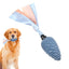 Pine Cone Dog Toy Squeaky Rope Dog Toy With Teething Strips Durable Soft Pet Toys For Puppy And Dog Energy Consuming Playtime