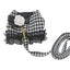 Designer Dog Harness and Leash Set for Small Medium Dogs Cats Walking, Puppy Lace Vest Harness York Chihuahua Pet Accessories