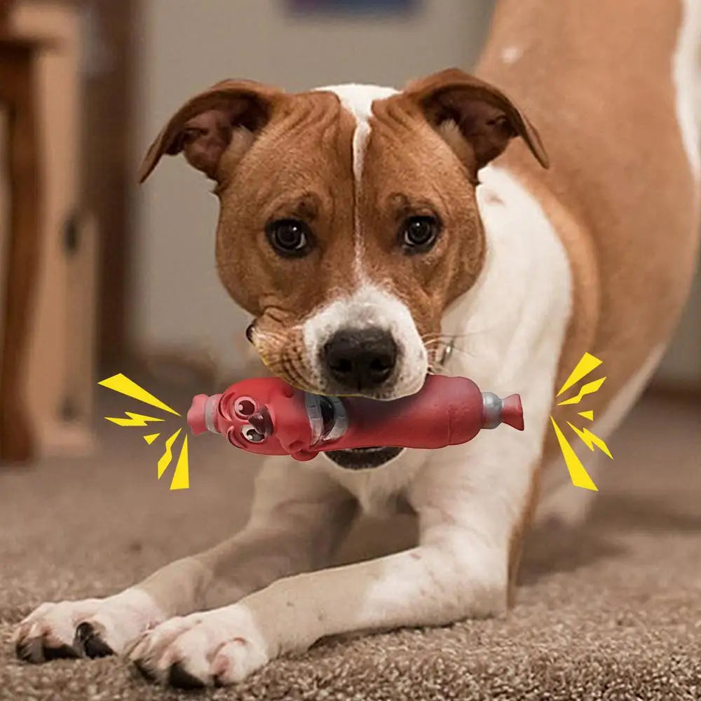 Dog Chew Squeaky Toys Tough And Durable Teeth Stick Tough Durable Interactive Dog Toys For Small Medium Large Dogs