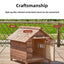 Dog Kennel Outdoor Rainproof Anti-corrosion Four Seasons Universal Dog Kennel Winter Warm Large Dog Kennel