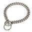 Gold Chain Dog Collar 10mm Fashion Dog Cuban Link Pet Gold Necklace Metal Puppy Jewelry Bulldog P Chain Pet Training Slip Collar