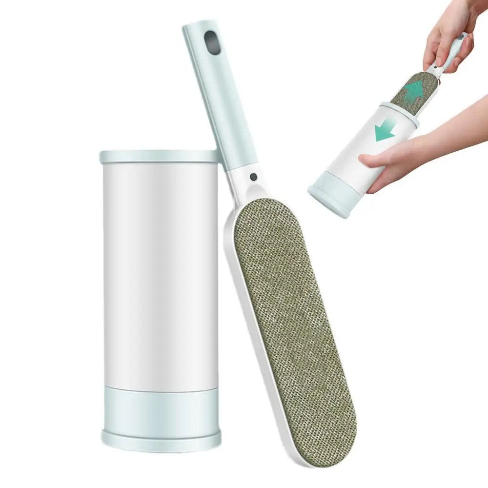 Reusable Lint Roller Sticky Pet Hair Removal Tool Clothing Lint Remover Brush Pet Beauty Comb Reusable Removal Tool for Cat Dog