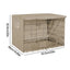 Pet Cage Cover Oxford Pet Crate Cover Pet Crate Cover Windproof Dog Kennel Cover Waterproof Dog Cat Cage Cover For Indoor