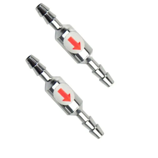1pcs Stainless Steel Fish Aquarium Air Pump Check Valve One Way Non-Return Check Valve Aquarium Co2 System Air Pump Accessories