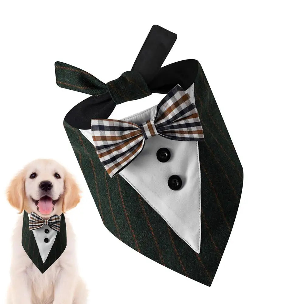 Bandana for Dogs Fashionable Small Dog Bandana Triangle Dog Scarf Pet Triangle Scarf Breathable Dog Handkerchiefs for Parties