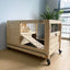 Pulley Indoor Solid Wood Rabbit Cage Dragon Cat House Guinea Pig Villa Dutch Pig Nest Small Pet House Hedgehog Turtle House