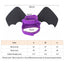 Fancy Cat Clothing Dark Elf Vampire Bat Halloween Black Dress With Bells Cosplay Lifelike Wings High Quality Christmas Costume