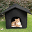 Winter Warm Waterproof Outdoor Pet House Cat Nest Thickened Cat Nest Tent Portable Travel Nest For Kitten Puppy Pets Supplies