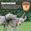 Dog Food Puzzle Portable Dog Slow Feeder Puzzle For Treat Bite-Resistant Dog Treat Dispenser Toy Dog Puzzle Feeder Dog Chew Toy