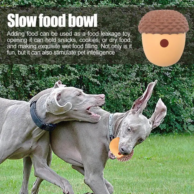 Dog Food Puzzle Portable Dog Slow Feeder Puzzle For Treat Bite-Resistant Dog Treat Dispenser Toy Dog Puzzle Feeder Dog Chew Toy