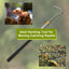 UXCELL Reptiles Amphibians Cleaning Tools Snake Hook Retractable Snake Catcher Snake Stick Snake Grabber Tool Black