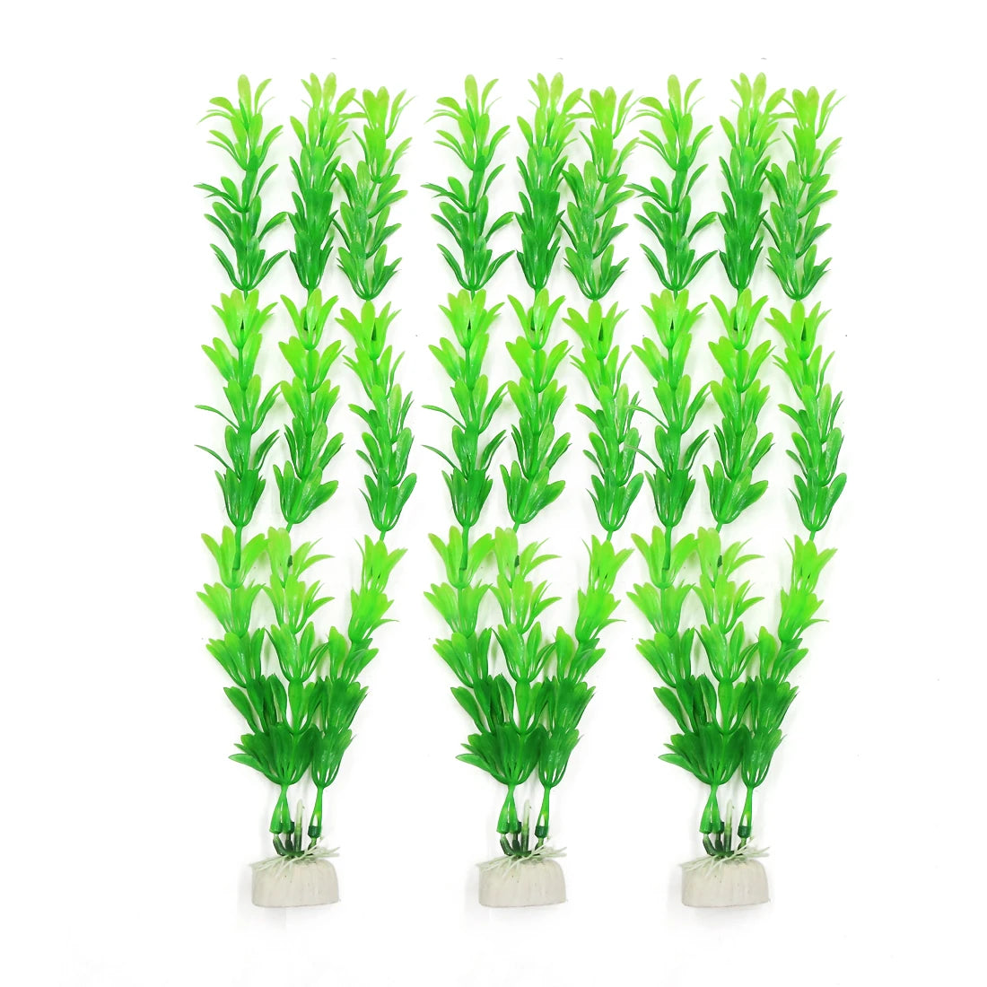 UXCELL 3/4/5/6/8/9 Pcs Artificial Aquarium Plants Grass Water Weeds Ornament Fish Tank Plant Flower Grass Decor Accessories