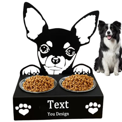 Pet Dog Bowls Novelty Detachable Feeding Bowl Holder Funny Portable Dog Bowls Creative Pet Feeding Bowl for Feeding Dogs Puppies
