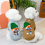 Funny Dog Hoodies for Small Dogs,Warm Fleece Hoodie Sweater Cartoon Puppy Pullover Coat Autumn Winter Clothes Yorkie Pet Apparel