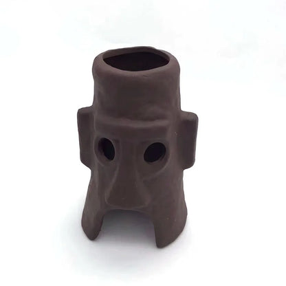 Large Ceramic Aquarium Decoration Fish Shrimps Shelter House Pottery Scorpion House Canister Simulation Stone Fish Tank Decors