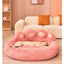 Fluffy Dog Bed Large Pet Products Dogs Beds Small Sofa Baskets Pets Kennel Mat Puppy Cats Supplies Basket Blanket Accessories
