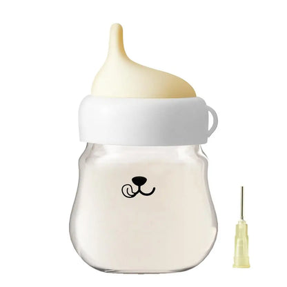 Feeding Bottle For Kittens Puppies Kitten Nursing Bottles Pet Anti-Choke Milk Feeder Non-Bloating Portable Preferred NewbornUse