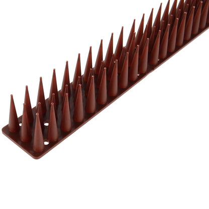 12Pcs Fence Wall Spikes Bird Deterrent Spikes Plastic Anti Climb Cat Animal Repellent For Garden Fences Birds Pigeons Spikes
