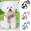 Floral Print Puppy Medium Dog Harnesses and Leash Set Reflective Pet Harness Vest for Small Dogs French Bulldog Shiba Inu Leads