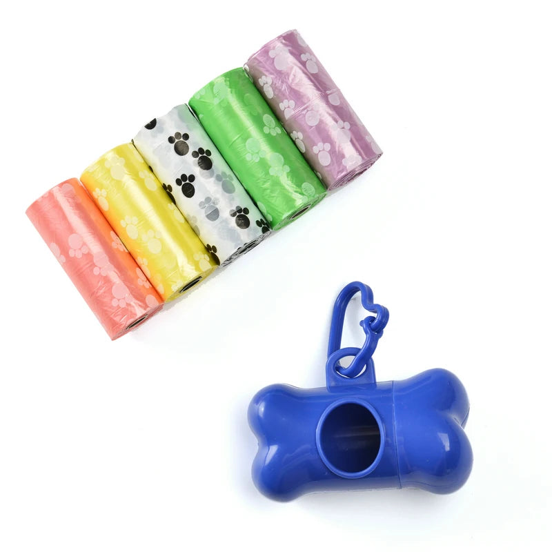 Useful Pet Poop Bag Set Multipurpose Carrier Garbage Clean Dispenser Box Dog Waste Poop Bag Dog Accessories Mascota Pet Supplies