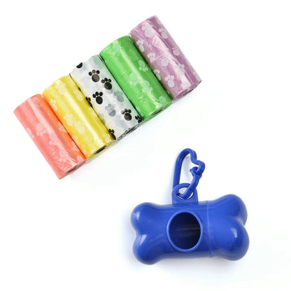 Useful Pet Poop Bag Set Multipurpose Carrier Garbage Clean Dispenser Box Dog Waste Poop Bag Dog Accessories Mascota Pet Supplies