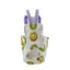 Parrot Diaper with Bowtie Cute Colorful Fruit Floral Cockatiel Pigeons Small Medium Large Pet Birds Flight Suit Clothes Washable