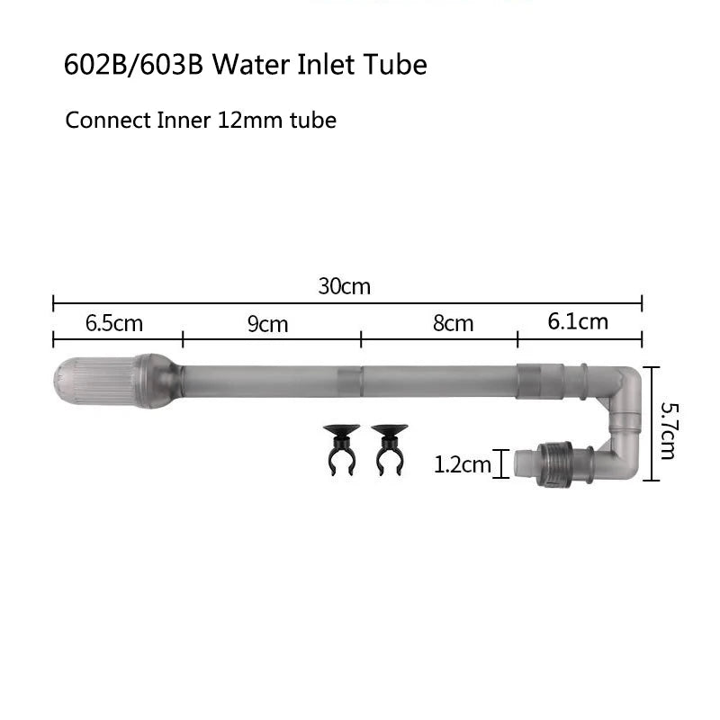 Aquarium Fish Tank Filter Rain Spray Bar Unit Outflow Pipe Inlet Outlet Tube Kit Fish Tank External Canister Filter Accessories