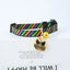 Funny Cosplay Collar Accessories for Dogs Scary Halloween Printing Ghost Pumpkin Pet Neck Wear Ring Bell Cartoon Cat Necklace