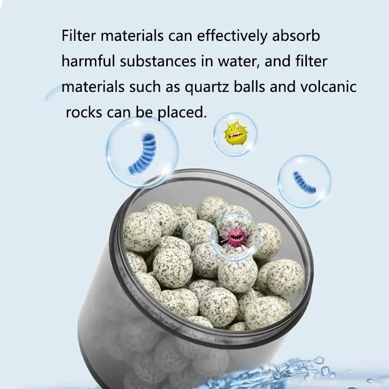 Aquarium Filter With Water Pump For Fish Tank Air Pump Skimmer Biochemical Sponge Filter Aquarium Bio Filters Filtro Aquario