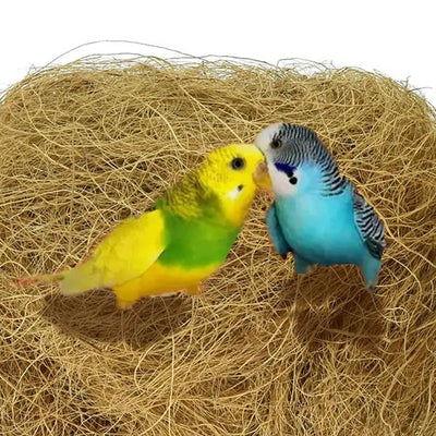 100g Bird Nesting Material Multipurpose Natural Coconut Fiber Nest Making Supply For Birds Hen Small Animal Nest Making Stuff