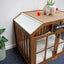 Modern Dog Pet Furniture Wood Crate Pet House Furniture Indoor Dog House Wooden Dog House Crate Pet Fence