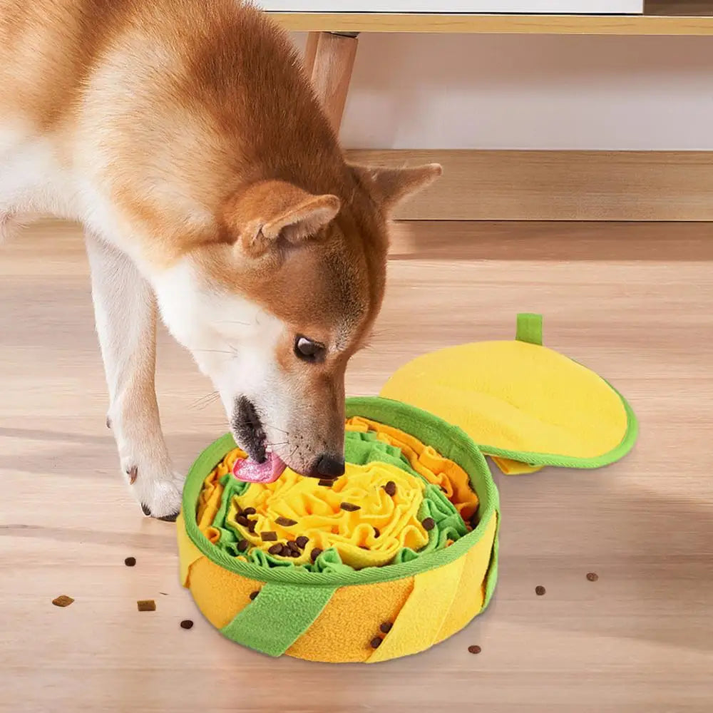 Multi-Functional Sniff Mat for Dog Dog Feeding Mat Dog Activity Sniffing Mat Dog Treat Blanket Boredom Buster for Dogs Dispenser